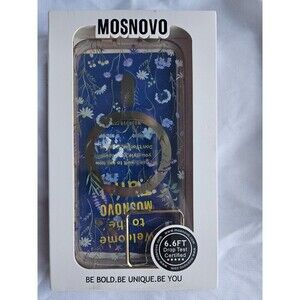 Mosnovo Elizabeth James Floral  Design iPhone Case Drop Test Certified 15 Pro NI